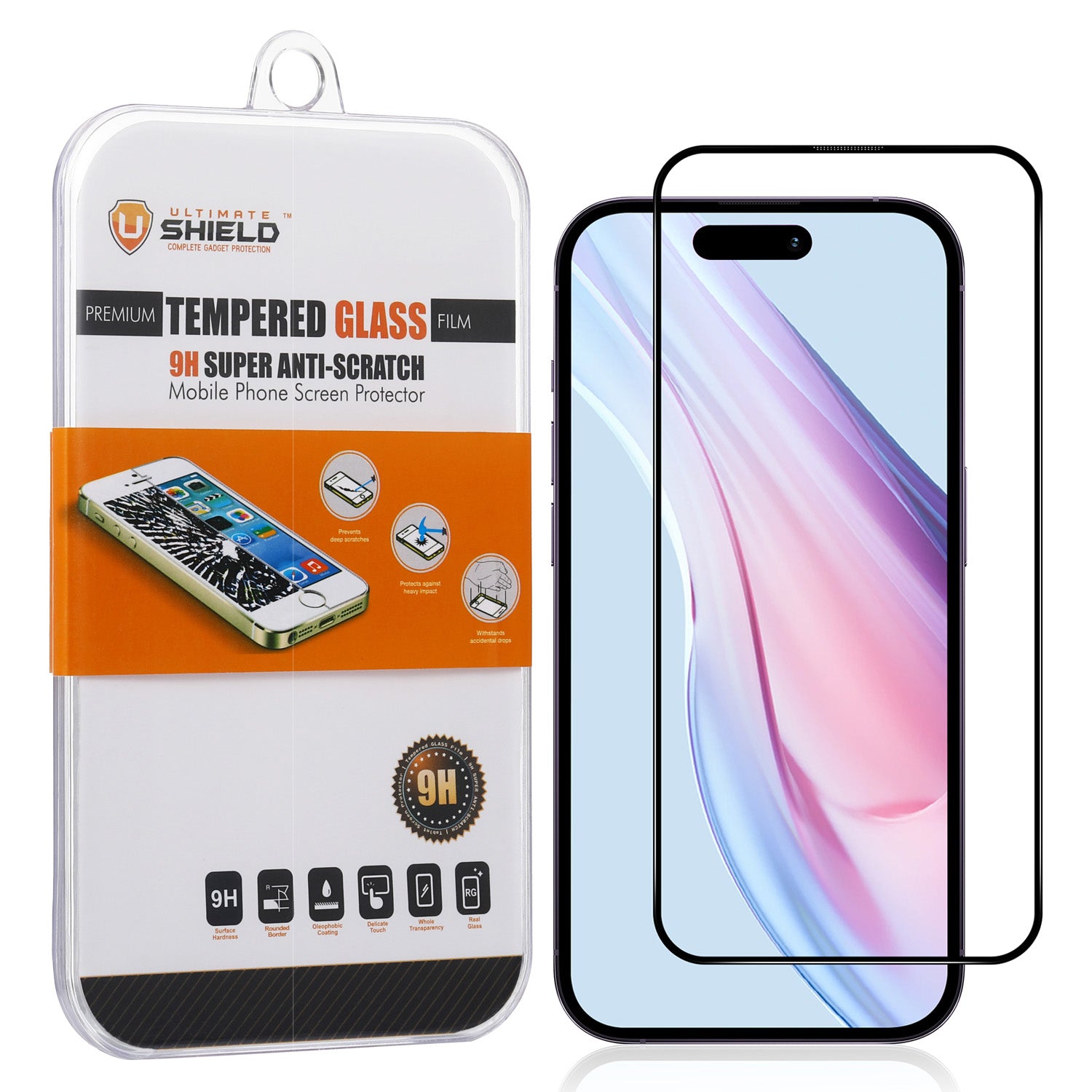 Apple iPhone 15 Plus Tempered Glass Screen Protector