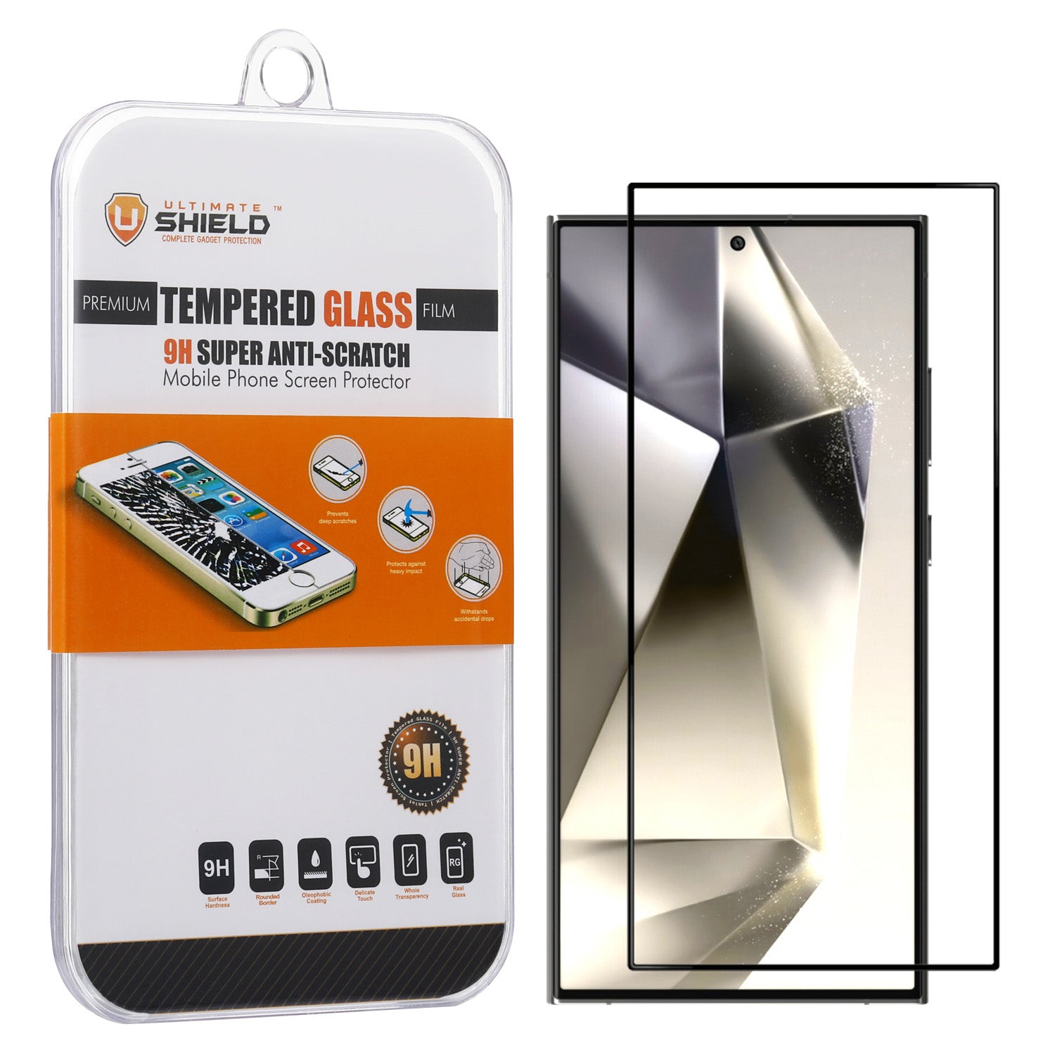 For Samsung Galaxy S24 Ultra Privacy Tempered Glass Screen