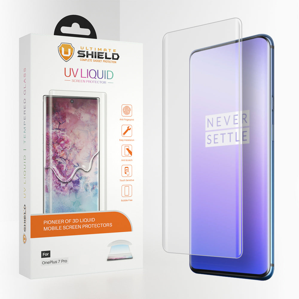 bryst sædvanligt kølig OnePlus 7 Pro / 7T Pro Liquid Glass Screen Protector | Ultimate Shield